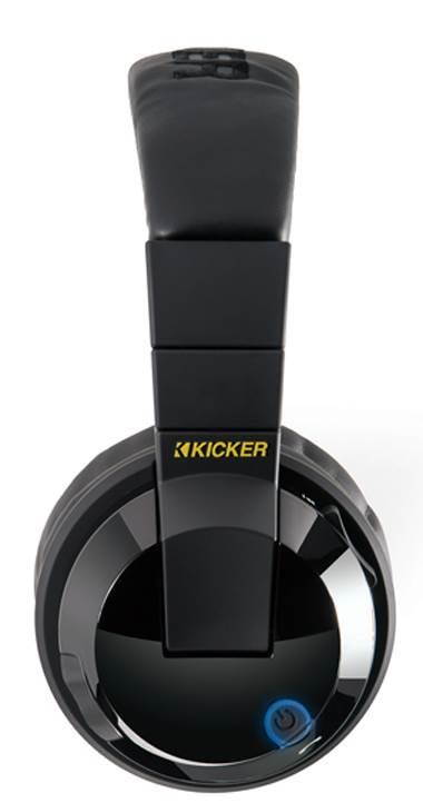 Kicker HP402BT Tabor Bluetooth Wireless Headphones (Black)