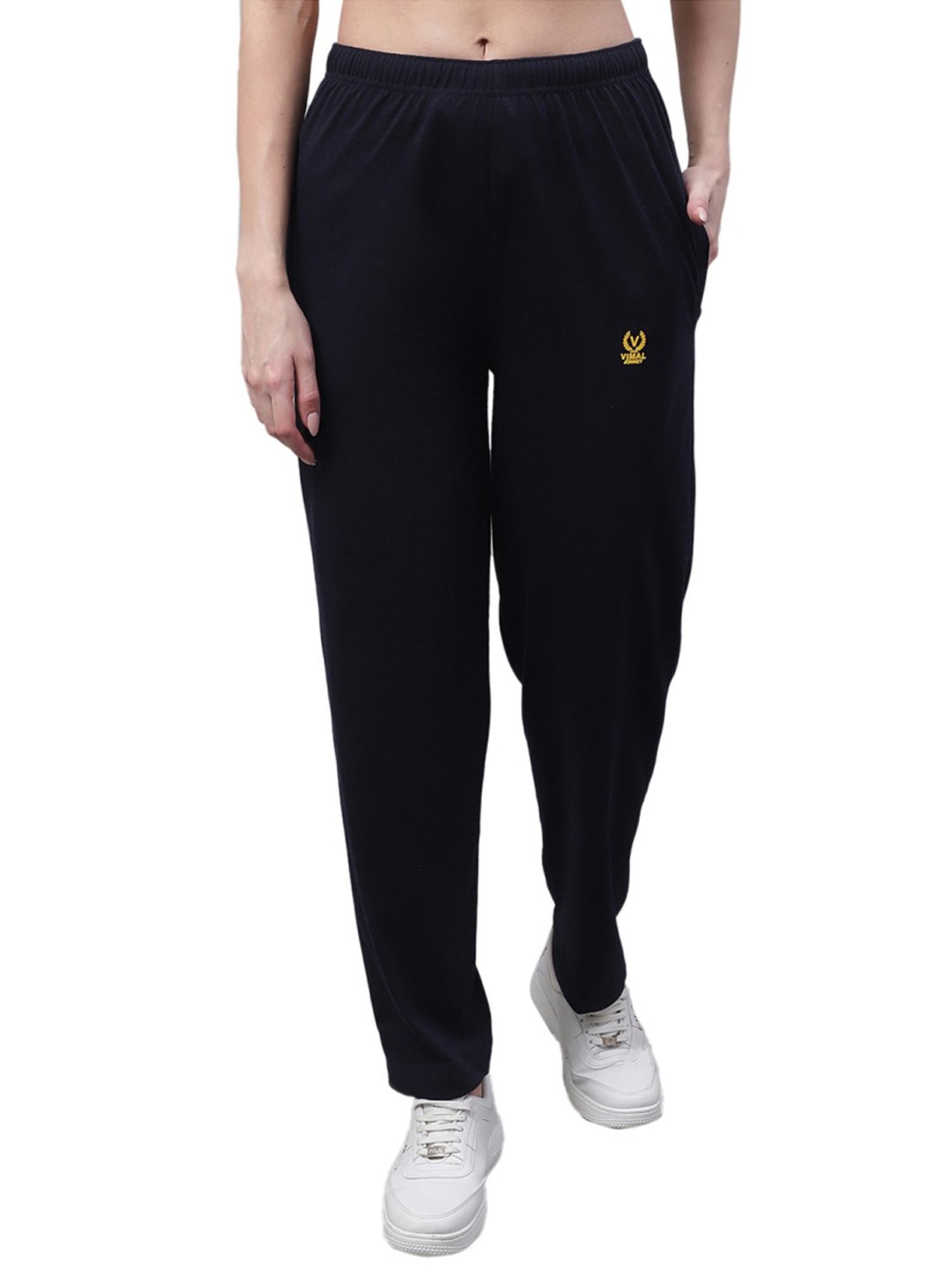 KENDALL + KYLIE White Printed Sports Tights