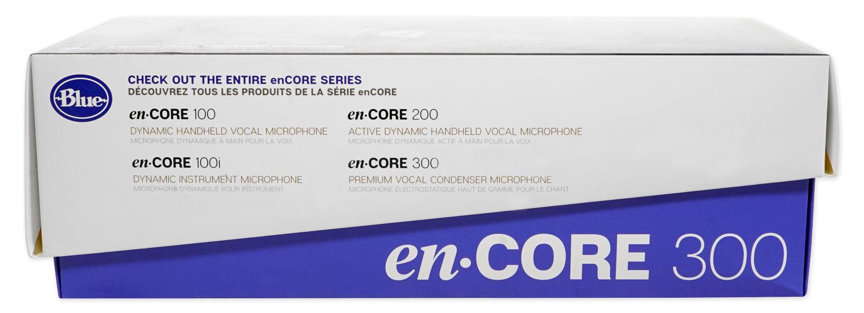 Blue Encore 300 Handheld Condenser Microphone+Headphones+Boom+Stands+Pop Filter