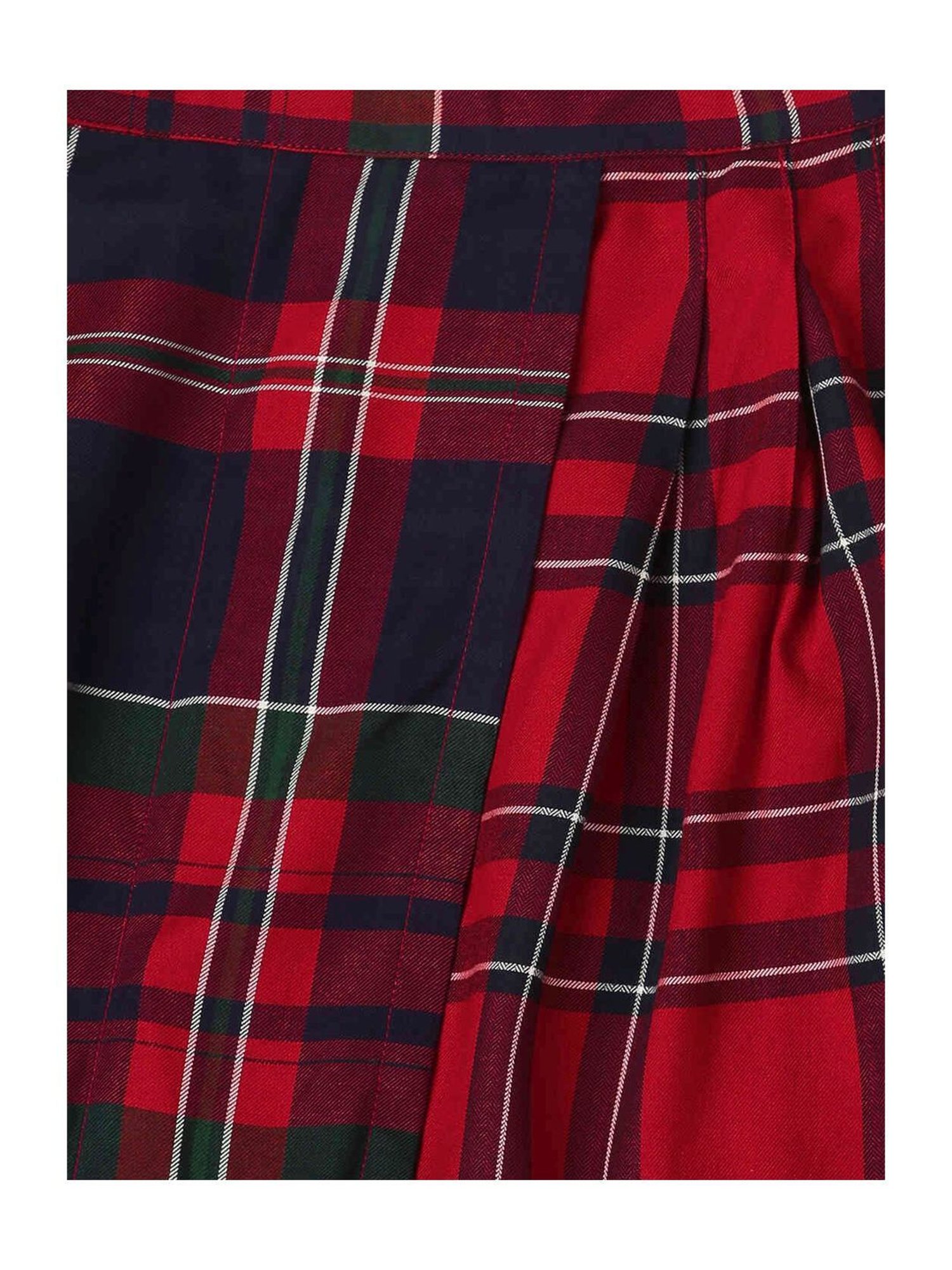 A Little Fable Kids Multicolor Solid Skirt
