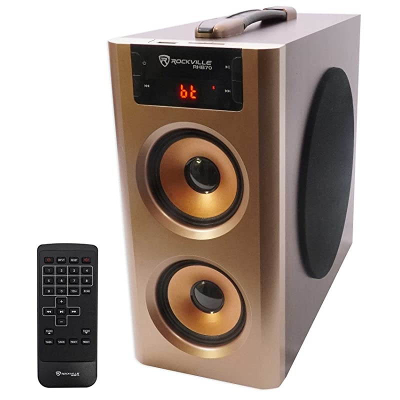 RHB70 Home Theater Compact Powered Speaker System w BluetoothUSBFM