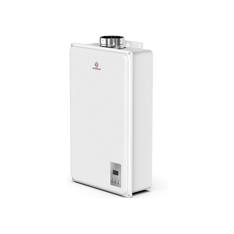 Eccotemp 45HI-LP 6.8 Gallons Per Minute Flow Capacity 150,000 BTU Liquid Propane Point of Use Wall Mounted Tankless Water Heater, White