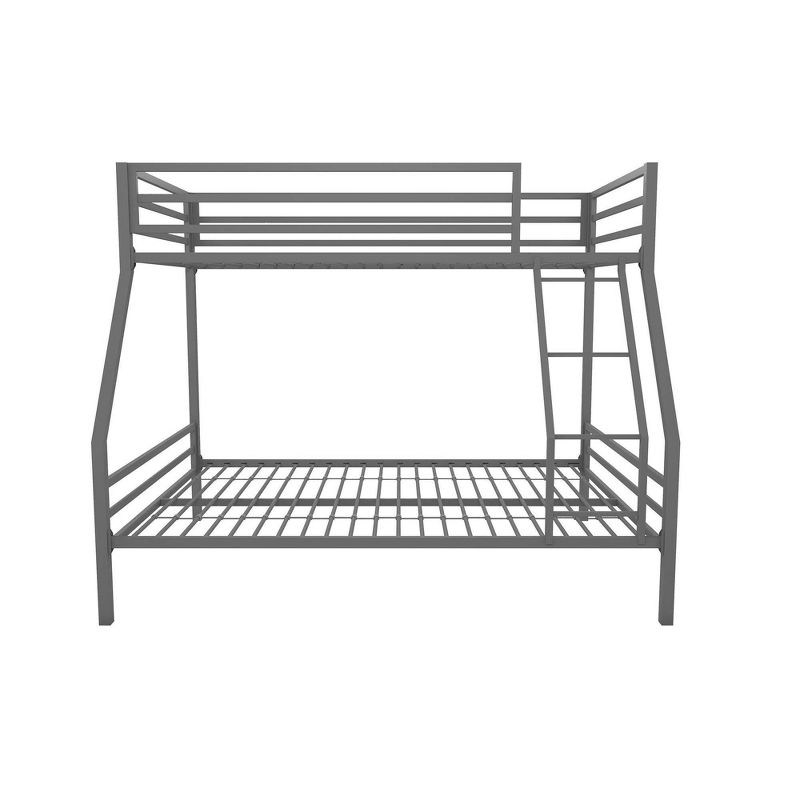 Twin Over Full Maxwell Metal Bunk Bed Gray - Novogratz