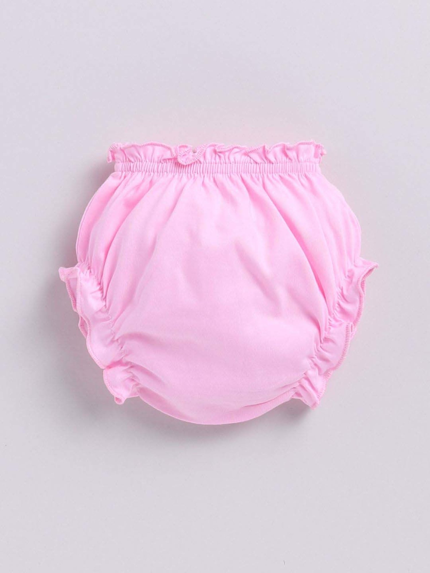 ANNIE Girls Pink Cotton Printed Top & Short sets