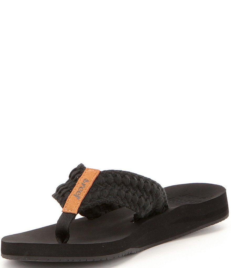 Reef Cushion Threads Woven Flip Flops