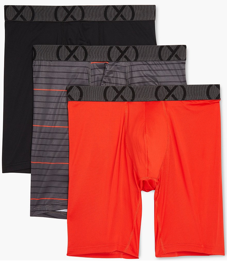 2(X)IST Sports Mesh Brief Stripe 3-Pack