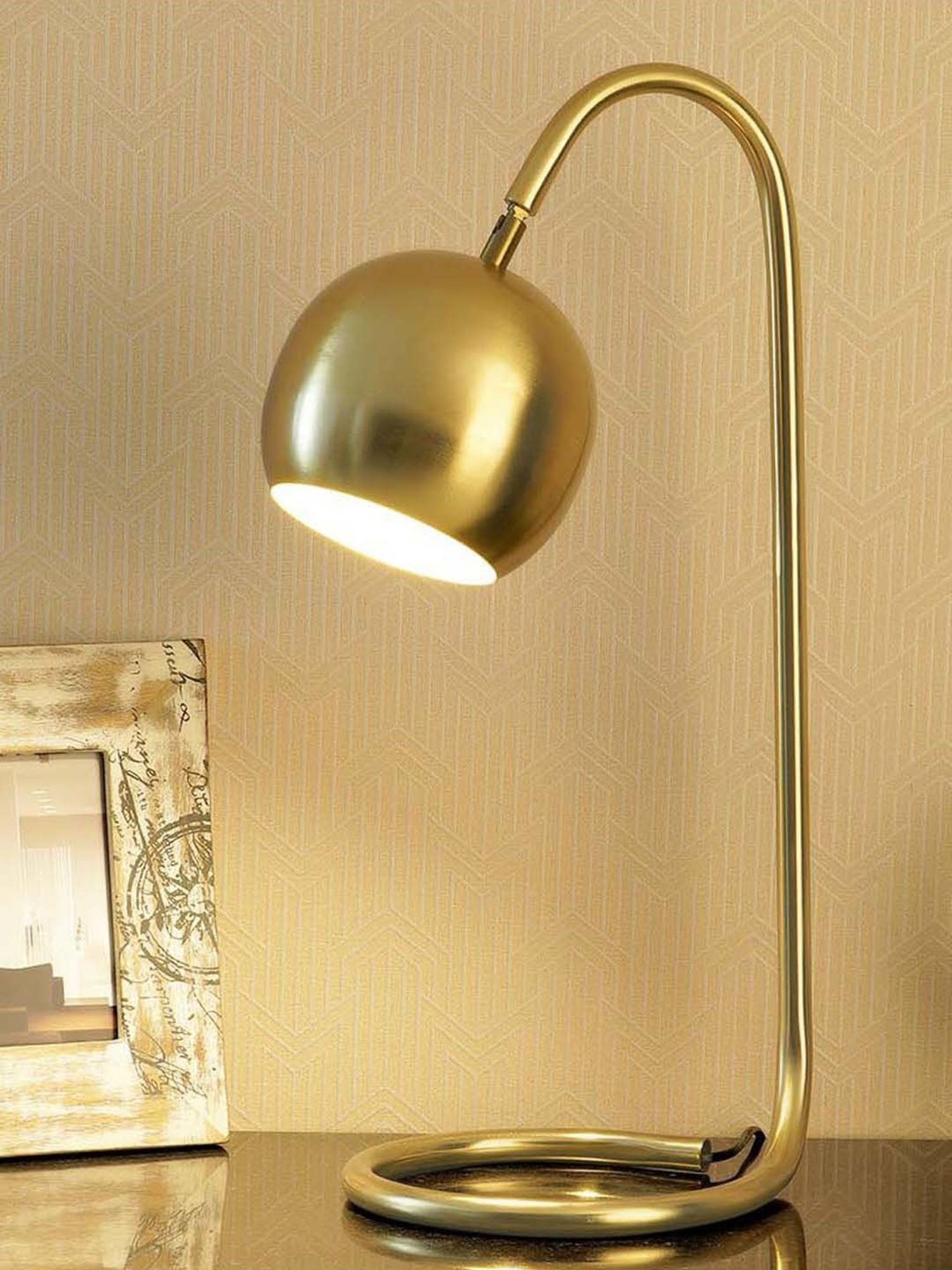 Kapoor E Illuminations Green Study Table Lamp - Set of 1