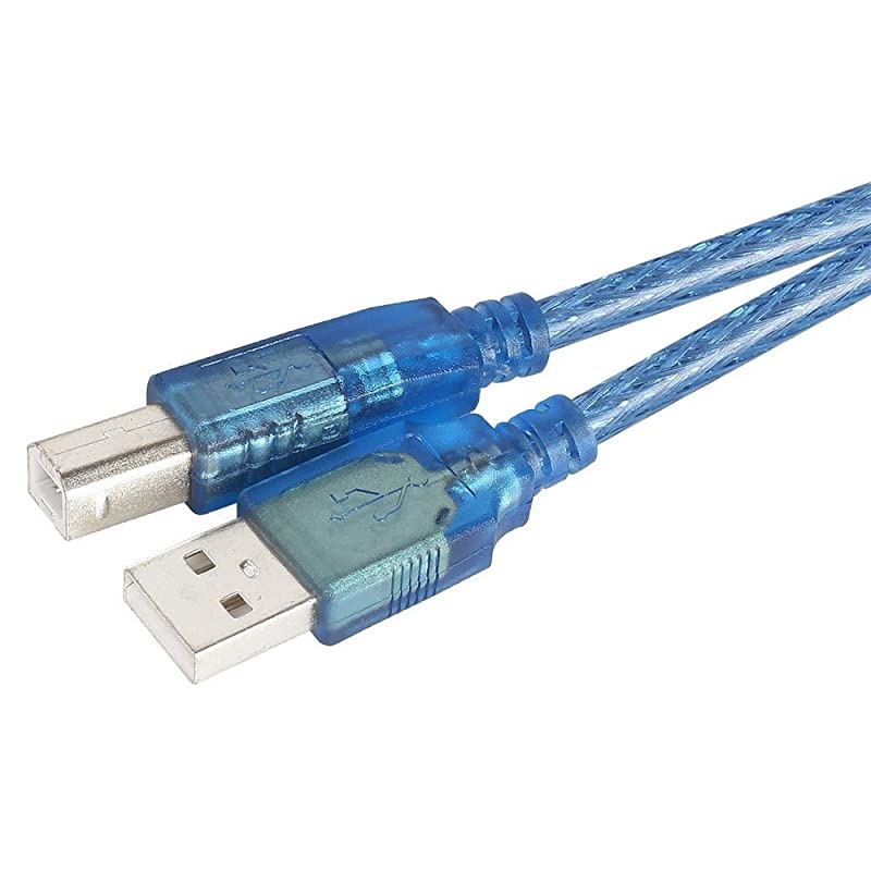 Bundle for Printer Switch2 Port USB 20 Manual Printer Scanner Sharing Switch Hub 2 PC to 1 Splitter Adapter2 Pack USB A to B Printer Cable