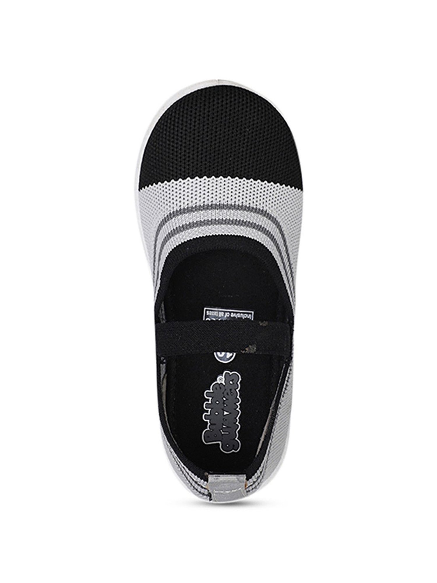 Bubblegummers by Bata Kids Grey Mary Jane Shoes
