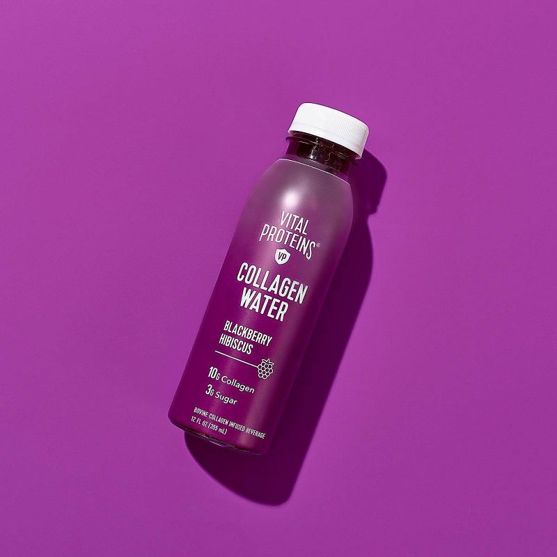 Vital Proteins Blackberry Hibiscus Collagen Water - 12 fl oz Bottle