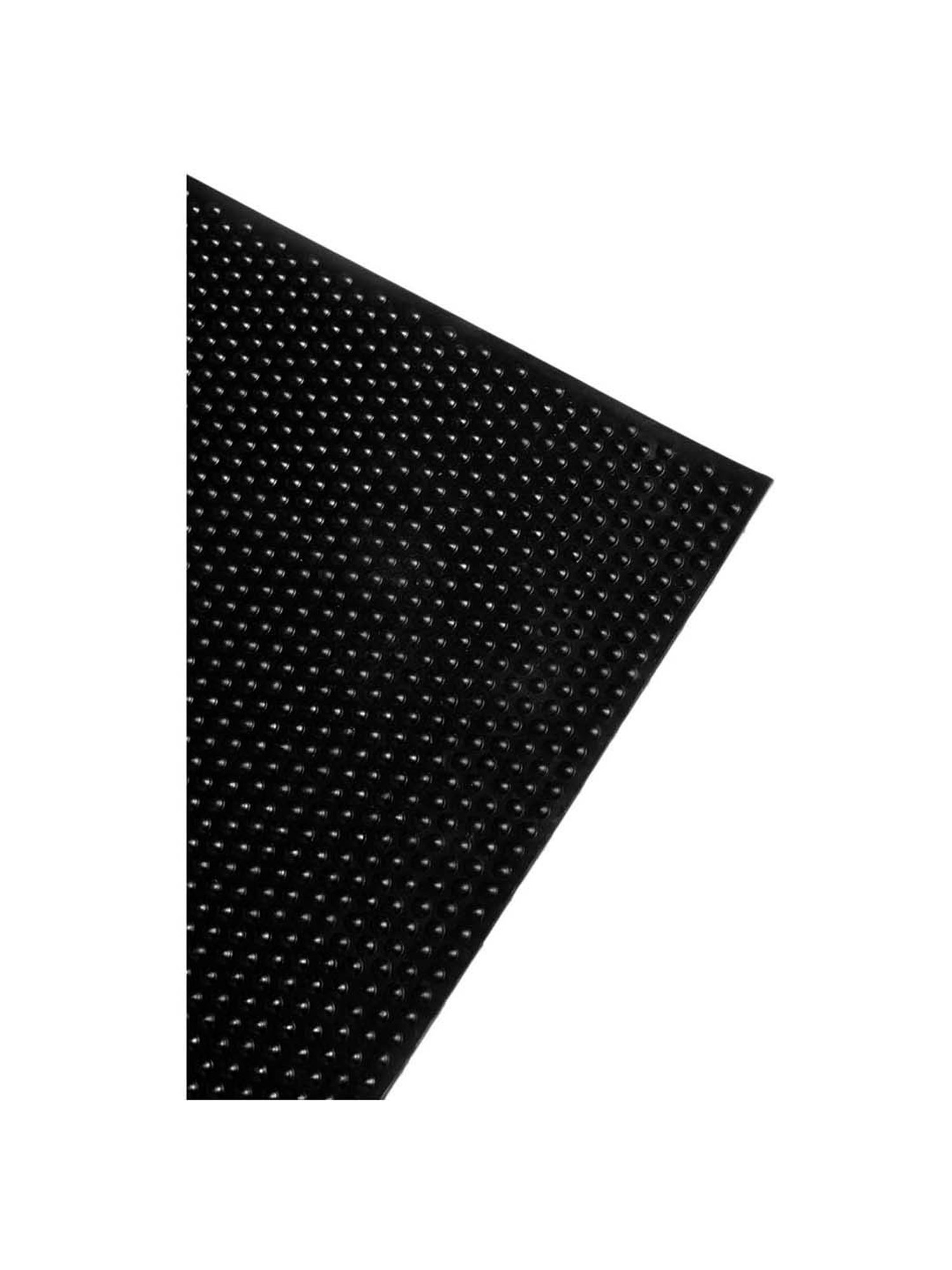 Cultsports Black Rubber Workout Mat