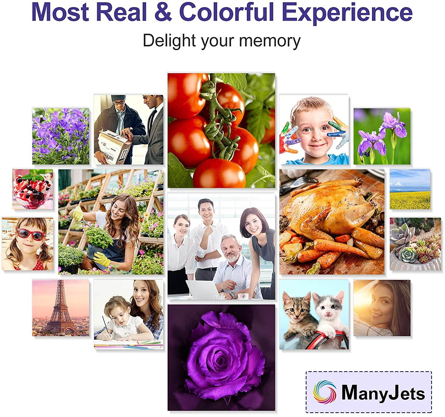 ManyJets Compatible Ink Cartridge Replacement for Brother LC3013 LC3011 Work with Brother MFC-J497DW MFC-J895DW MFC-J690DW MFC-J491DW Printer (4 Black 2 Cyan 2 Magenta 2 Yellow 10-Pack)