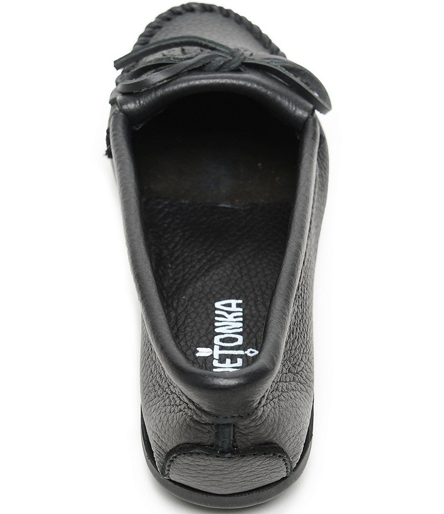 Minnetonka Deerskin Kilty Moccasins