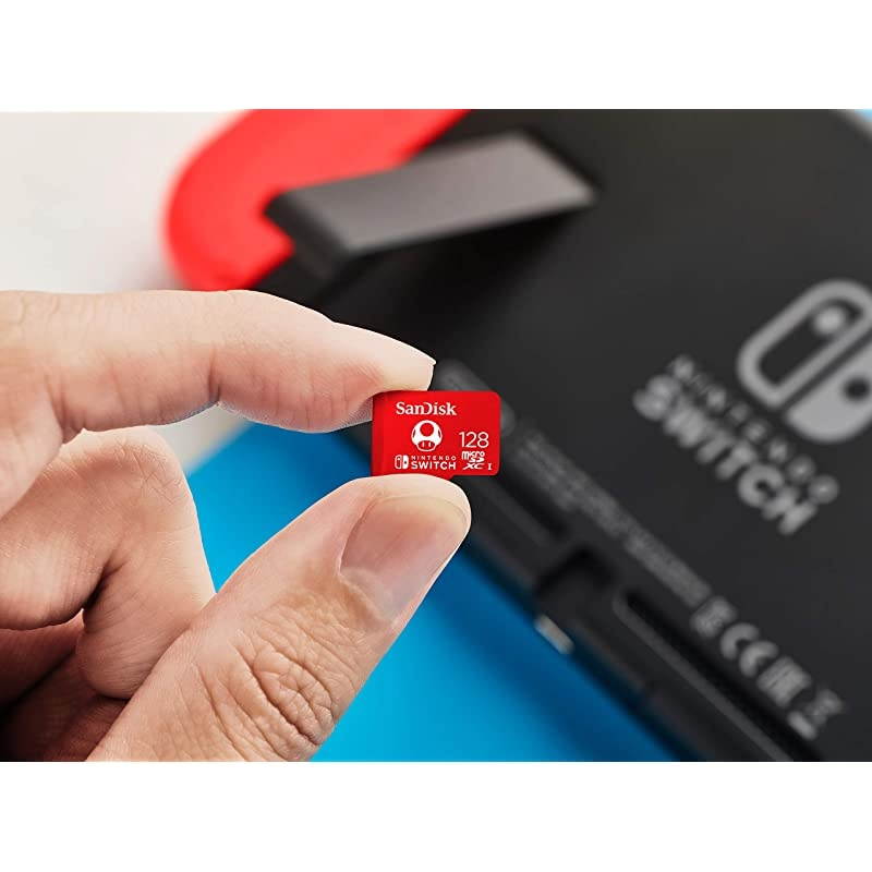 128GB microSDXC UHSIMemoryCard for NintendoSwitch SDSQXAO128GGNCZN