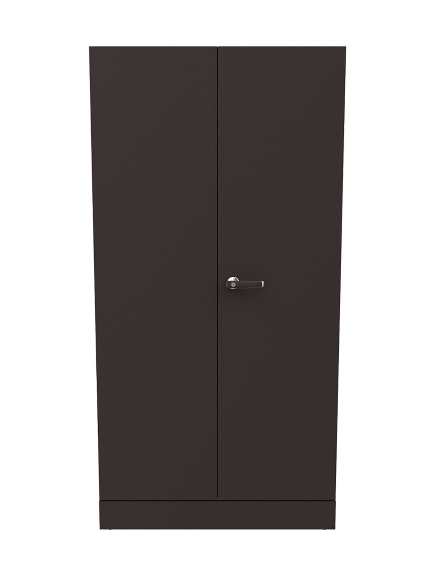 Godrej Interio Auraline Men Premium 2-Door Almirah, Brown (1-Year Warranty, 1 Locker, 2 Drawers)