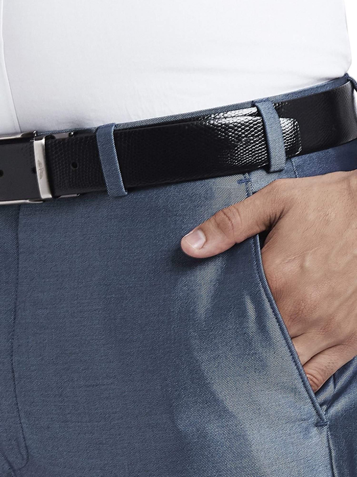 Parx Blue Regular Fit Two Piece Suit