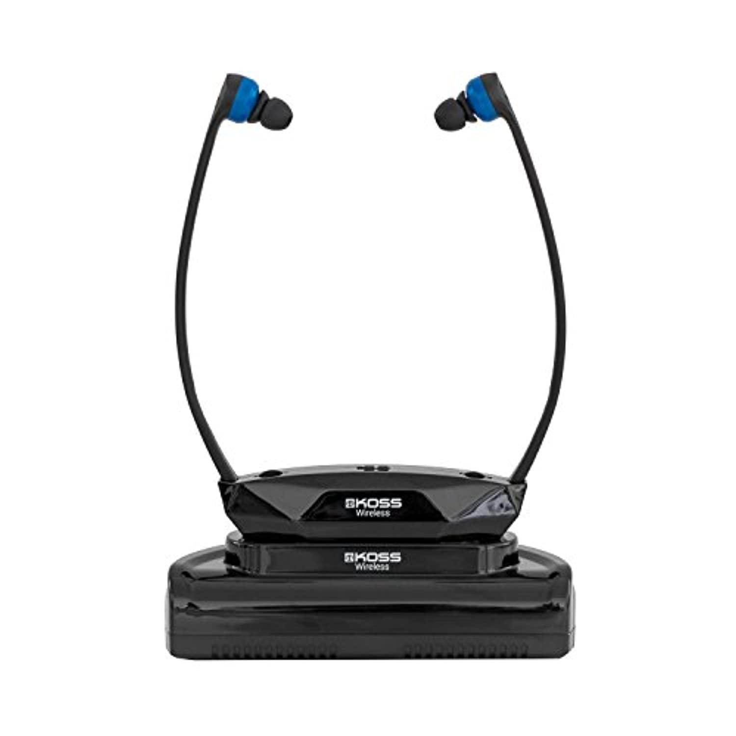 Koss - WIRELESS TVHEADPHONE - Koss Wireless TV Headphones - Wireless - Infrared - 100 Hz 6 kHz - Earbud - Binaural -