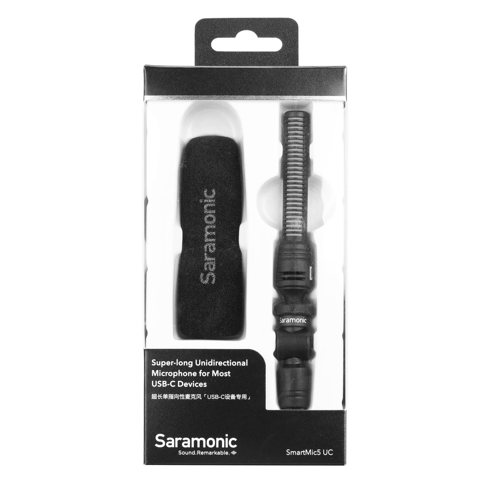 Saramonic SmartMic5 UC Super-long Unidirectional Microphone for Type-C / USB-C Interface Devices