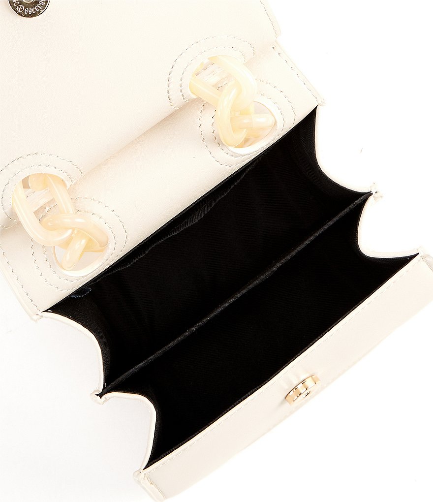 House of Want OG Chain Link Strap Vegan Leather Shoulder Bag