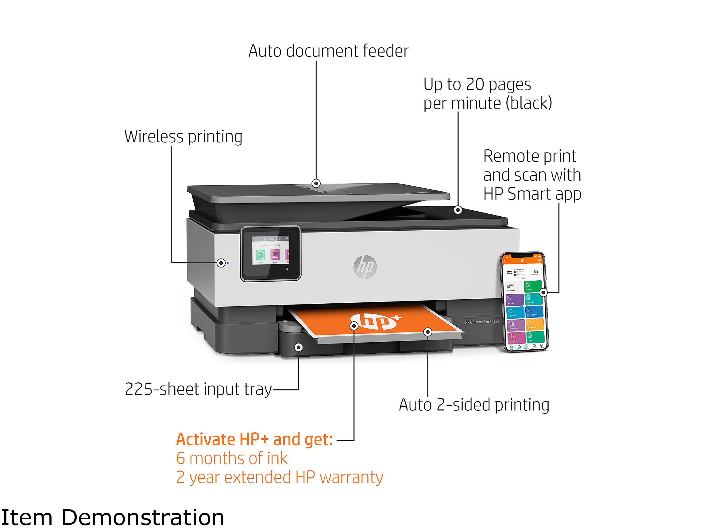 HP ENVY 6055e All-in-One Printer w/ 6 Months Free Ink through HP Plus