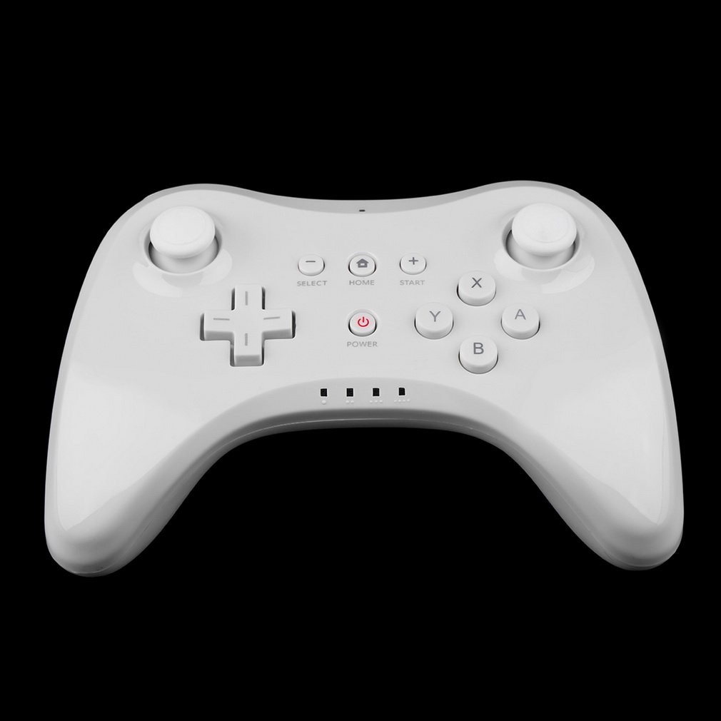 Wireless Controller Gamepad Joypad Joystick Remote Black Wireless Controller for Nintendo Wii U Pro
