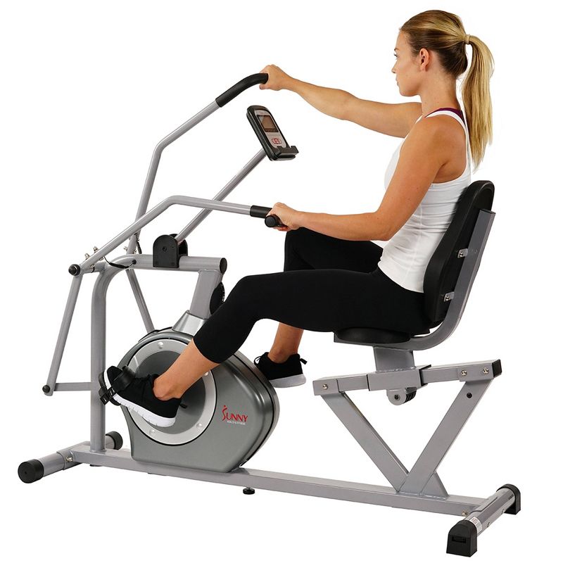 Body Champ Magnetic Recumbent Exercise Bike