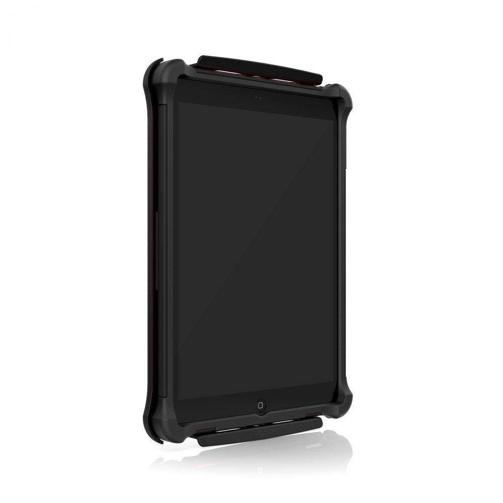 Ballistic Tough Jacket Case with Video Stand for 1st Generation iPad Air Released 2013 Models A1474/A1475/A1476, - Black