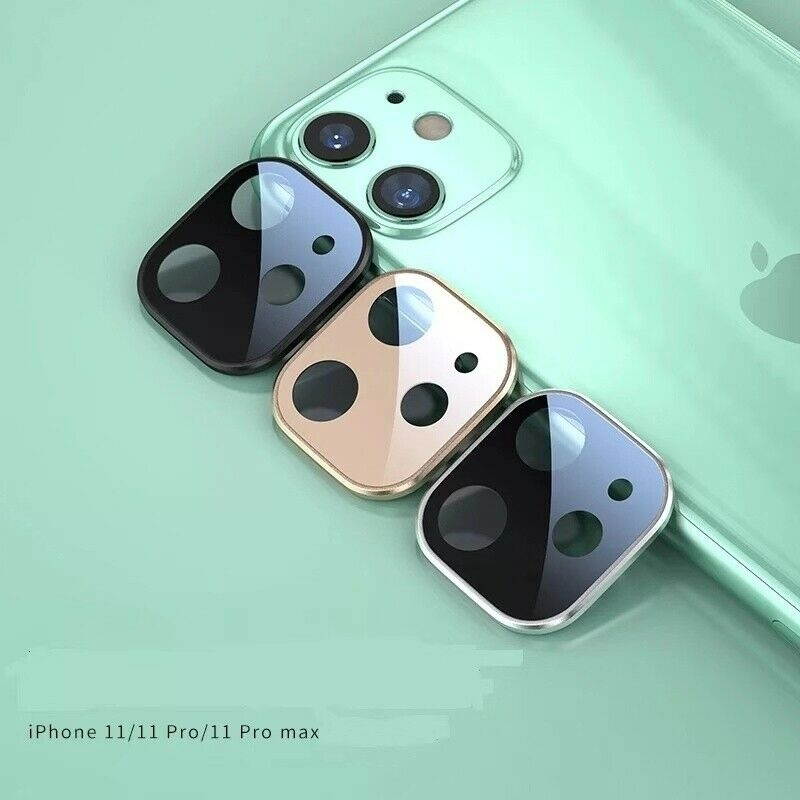 Camera Lens Protector Case For iPhone 11 Pro Max Tempered Glass Metal Full Cover