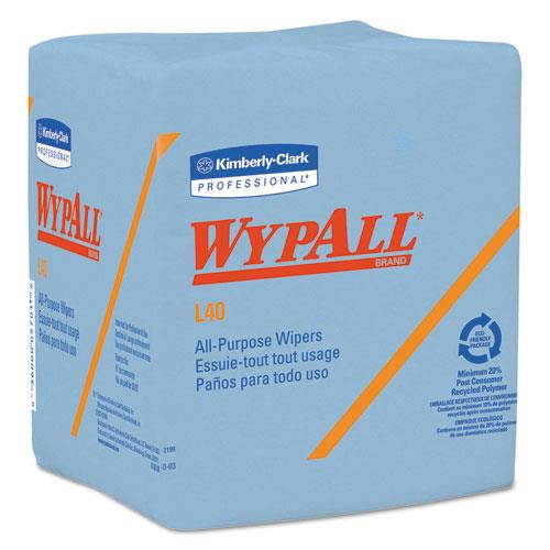 WypAll* L40 1/4-Fold Wiper 12 1/2 x 12 56/Box 12 Boxes/Carton 05776