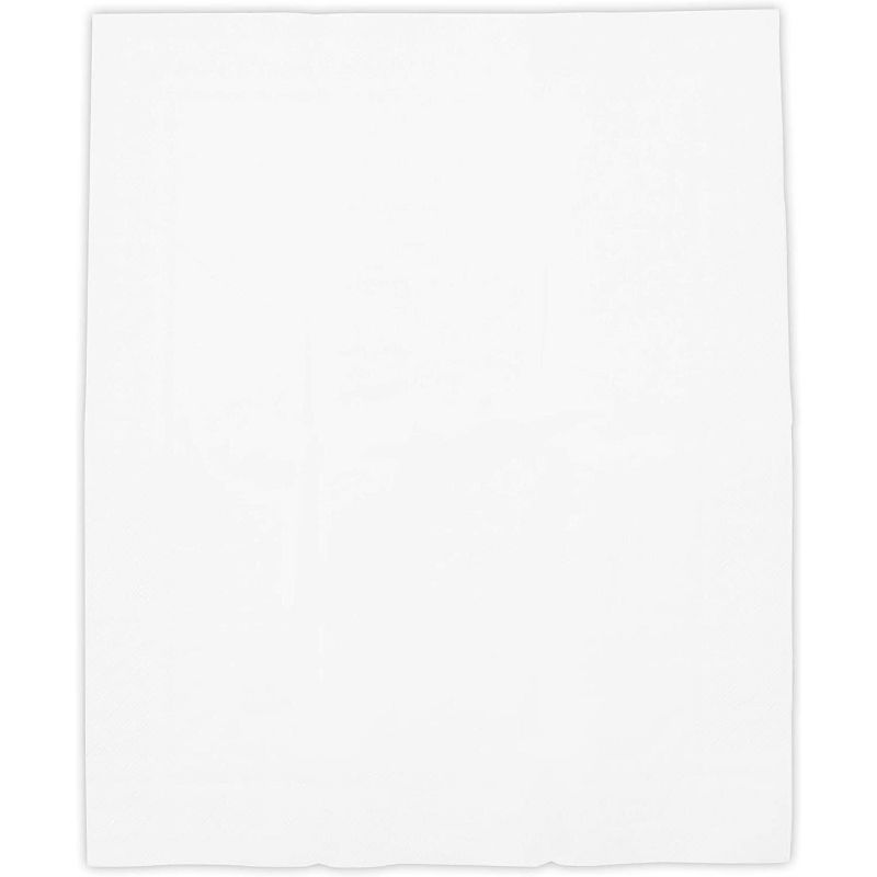 Juvale Black Steel Dining Table Napkin Holder with 100pcs Brown Napkins for Banquets & Countertops, 8.5" x 5" x 2.5"