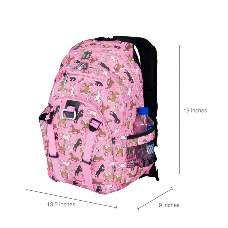 Wildkin Horses in Pink Serious Backpack