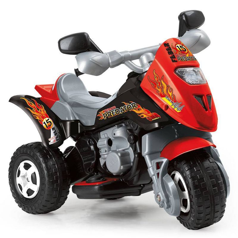 Feber 6V Trimoto Preditor 3 Wheel Powered Ride-On - Red