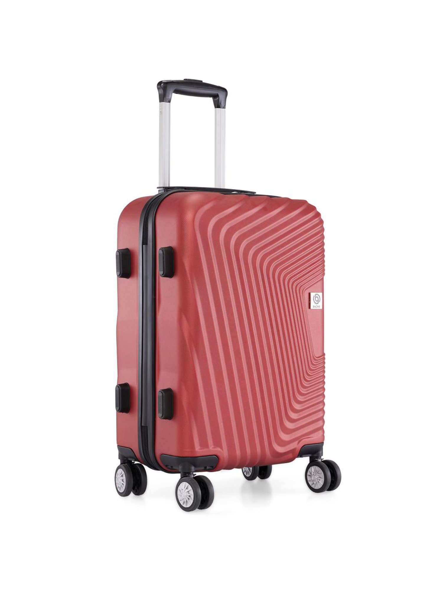 Baomi Retro Roam Red Hard 22" Cabin Luggage