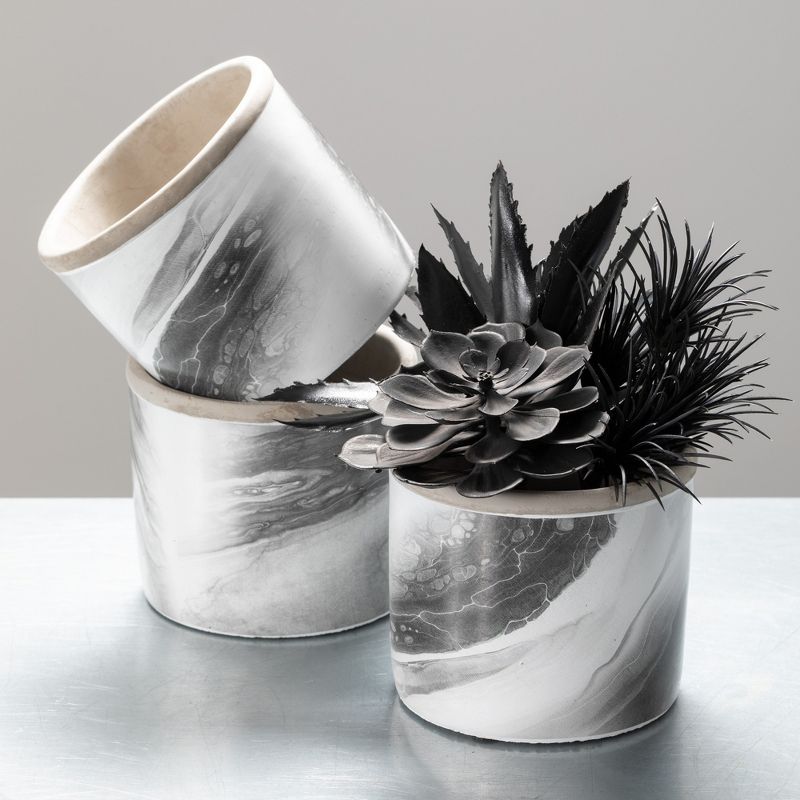 Blue Rose Polish Pottery Lilac Garden Small Bud Vase