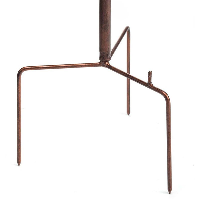 9" Classic II Birdbath with Tripod Stand Antique Copper - Achla Designs