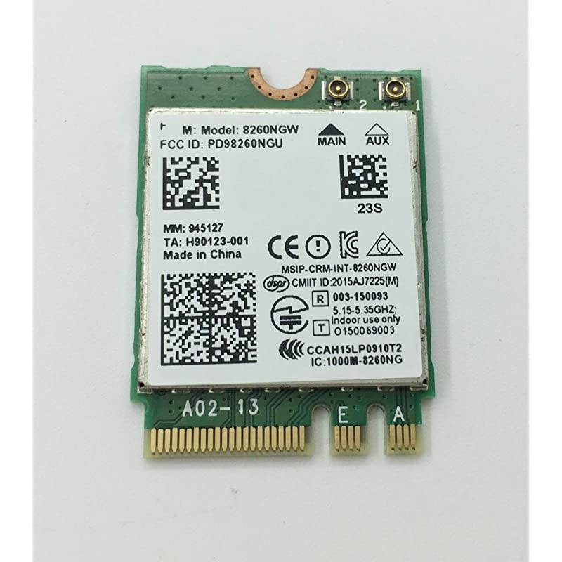 Dual Band WirelessAC 8260NGW WiFi Card for Dell Latitude 7275 E5270 E5450 E5570 E7270 E7470 Precision 3510 7510 M7510 08XG1T 0CNP0J 0KTTYN 5M4TC 8XG1T CNP0J 05M4TC 08XG1T 0CNP0J 8XG1T