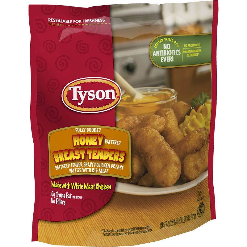 Tyson Honey Battered Breast Tenders - Frozen - 25.5oz