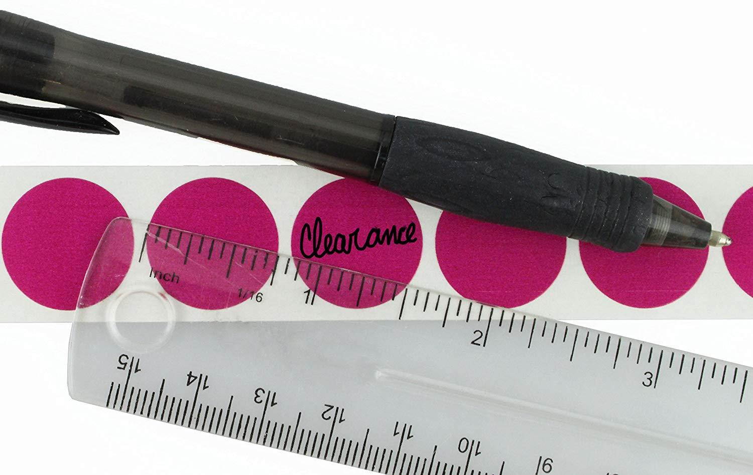ChromaLabel 3/4 inch Color-Code Dot Labels | 1,000/Roll (Magenta)
