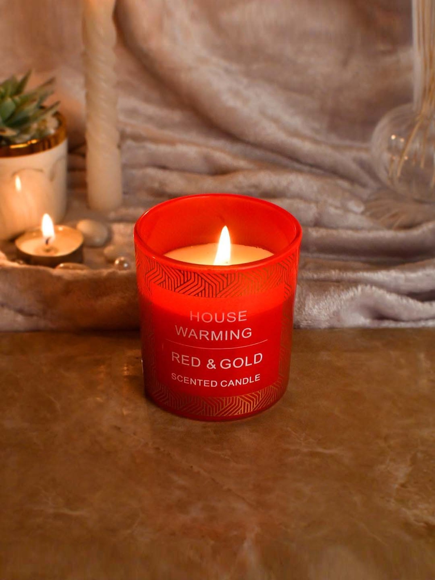 Lidded Glass Jar Crackling Wooden Wick Teak and Moss Candle - Nature's Wick