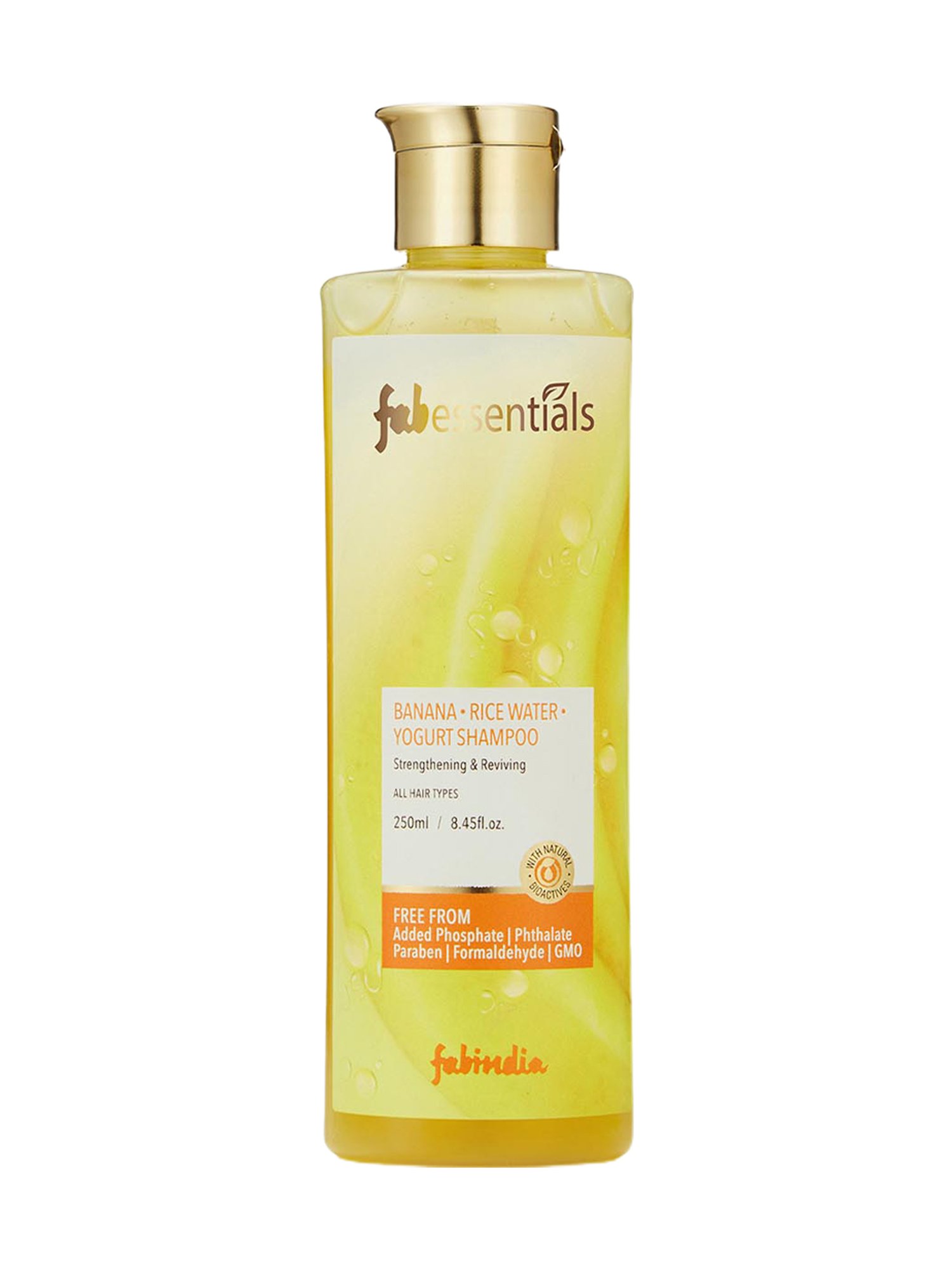 Fabessentials Banana, Rice Water & Yogurt Shampoo - 250 ml