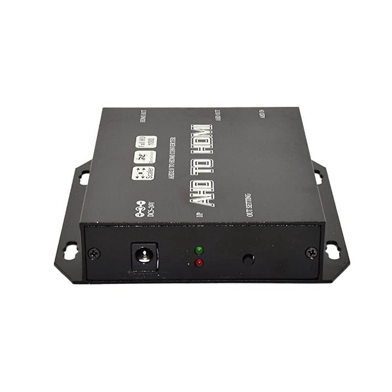 AHD 20 to HDMI Converter 1080P AHD Loopout 1000M Repeater ESD Protect OSD menu HD CCTV Outdoor Home Security Surveillance Camera System DVR Video Recorder