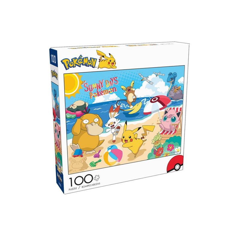 Buffalo Games Entertainment: Pokémon Beach Day Kids' Jigsaw Puzzle - 100pc