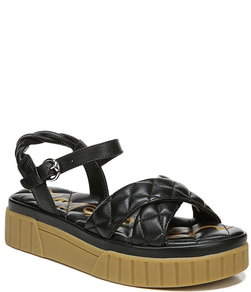 Sam Edelman Gavril Leather Platform Sandals