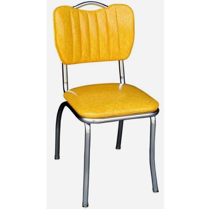 Handle Back Diner Chair Cracked Ice Yellow - Richardson Seating