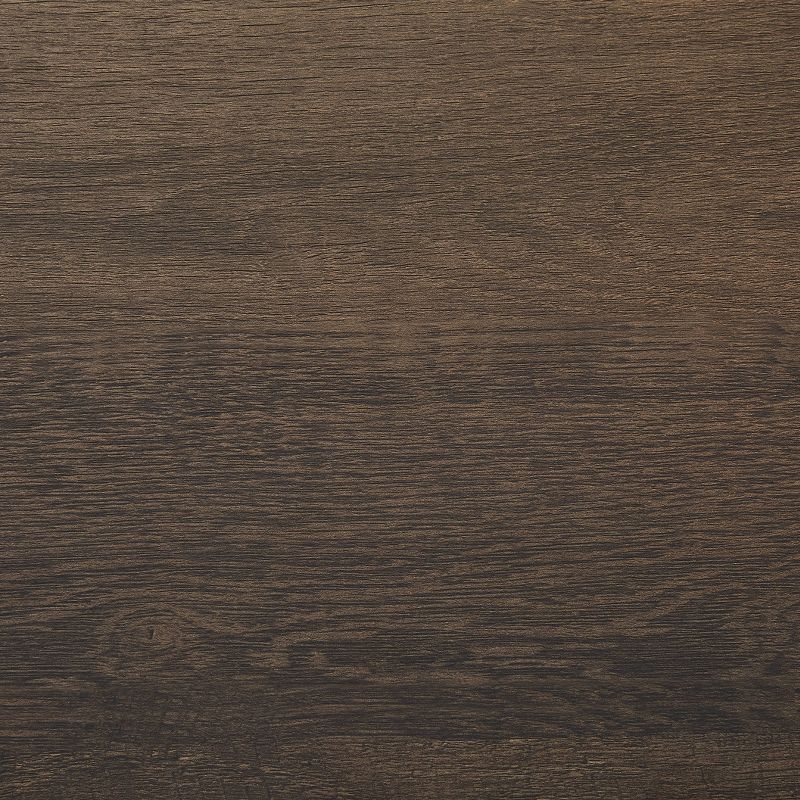 58" Dark Drift Wood Desktop TV Stand for TVs up to 64" Off White - Home Essentials