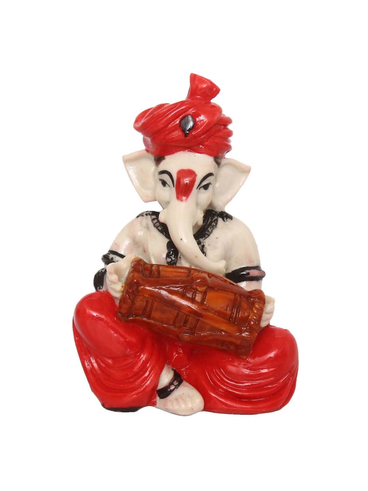 eCraftIndia Lord Ganesha playing Dholak