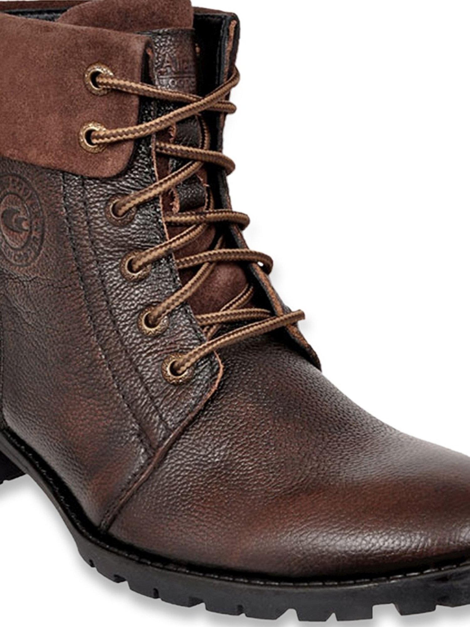 Allen cooper Men's Brown Casual Boots