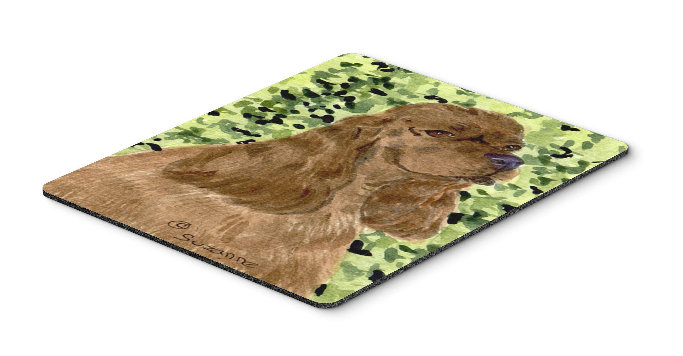 Cocker Spaniel Mouse Pad / Hot Pad / Trivet