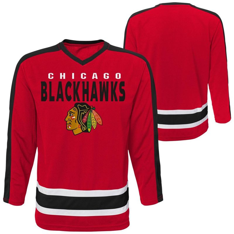 NHL Chicago Blackhawks Boys' Jersey - L