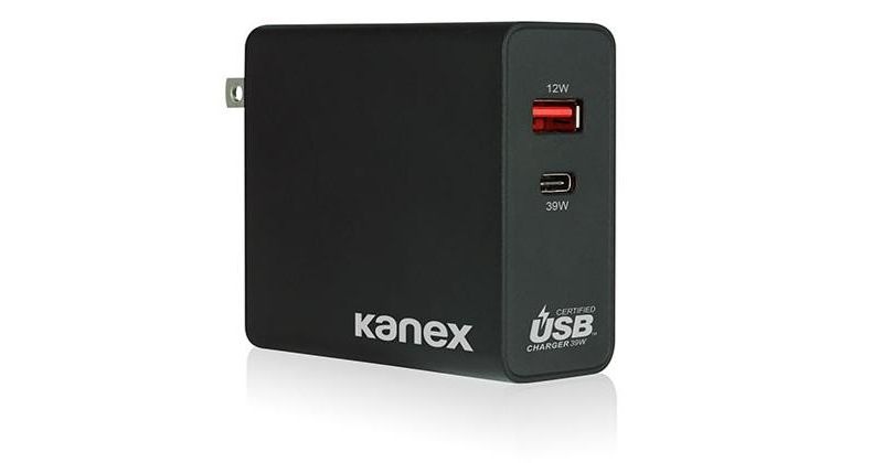 Kanex GoPower 50W USB-C Wall Charger with Power Delivery For USB-C MacBook